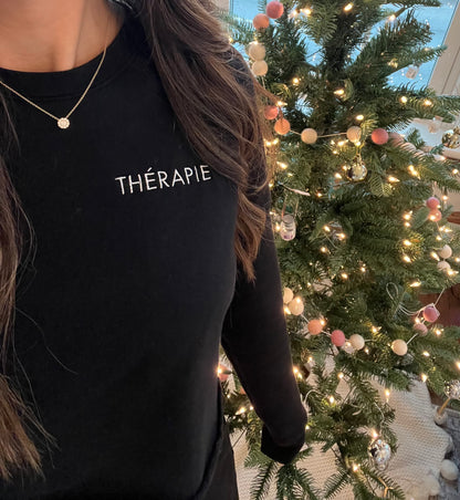 THÉRAPIE Sweatshirt- Large